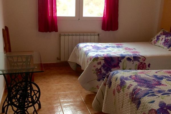 Habitación doble Hostal Ribera de Salobre 6